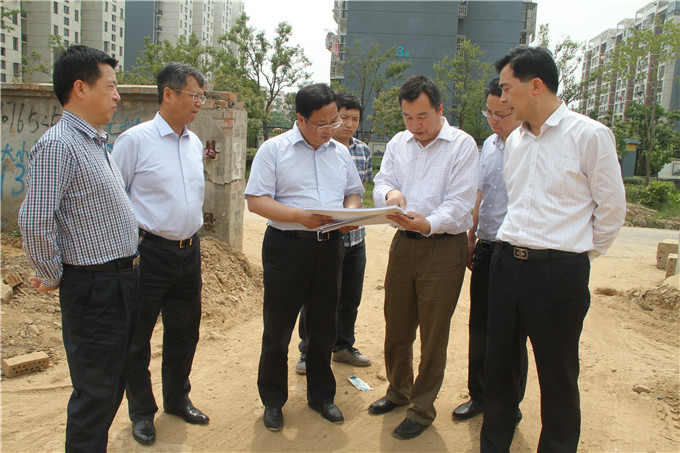 王正喜调研江宁G13地块和凯发蚕种公司