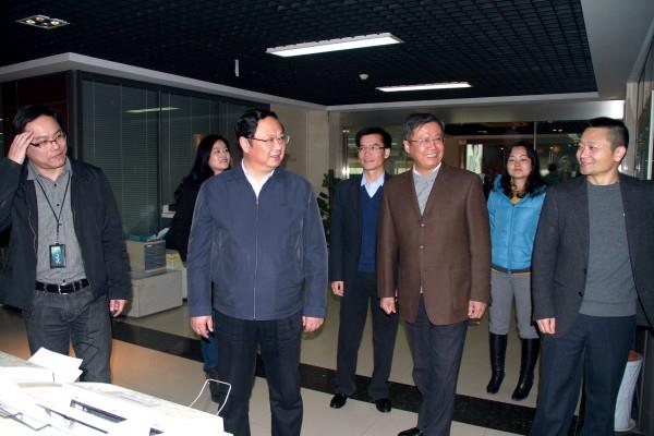 集团董事长王正喜到凯发股份调研