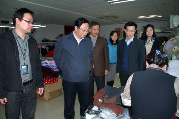 集团董事长王正喜到凯发股份调研