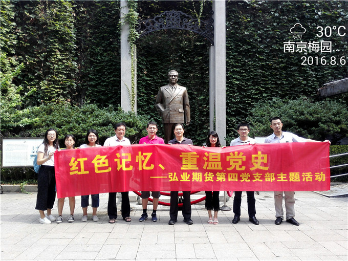 弘业期货第四党支部开展“红色记忆?重温党史”主题活动